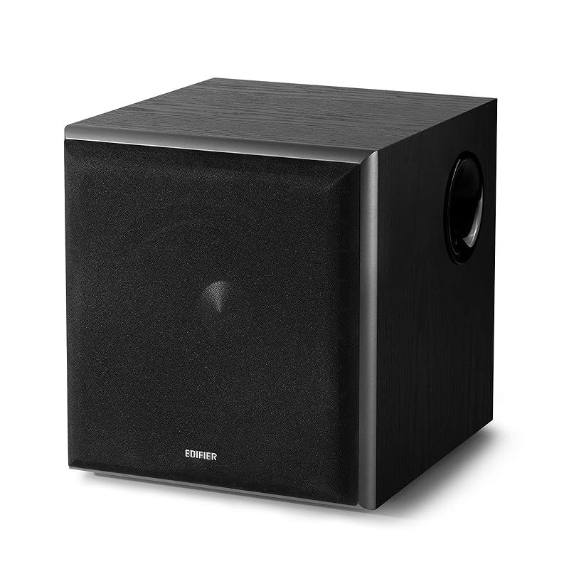 Edifier T5 70W 8インチ サブウーファー、スピーカー用 Edifier T5 70W 8インチ サブウーファー、2.0ch スピーカー用