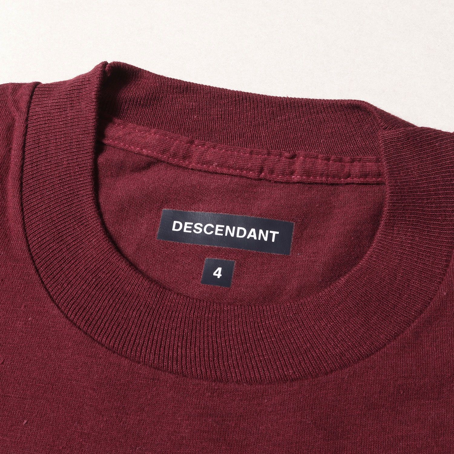 DESCENDANT ディセンダント Tシャツ サイズ:4 THINC PROJECT オーバル 