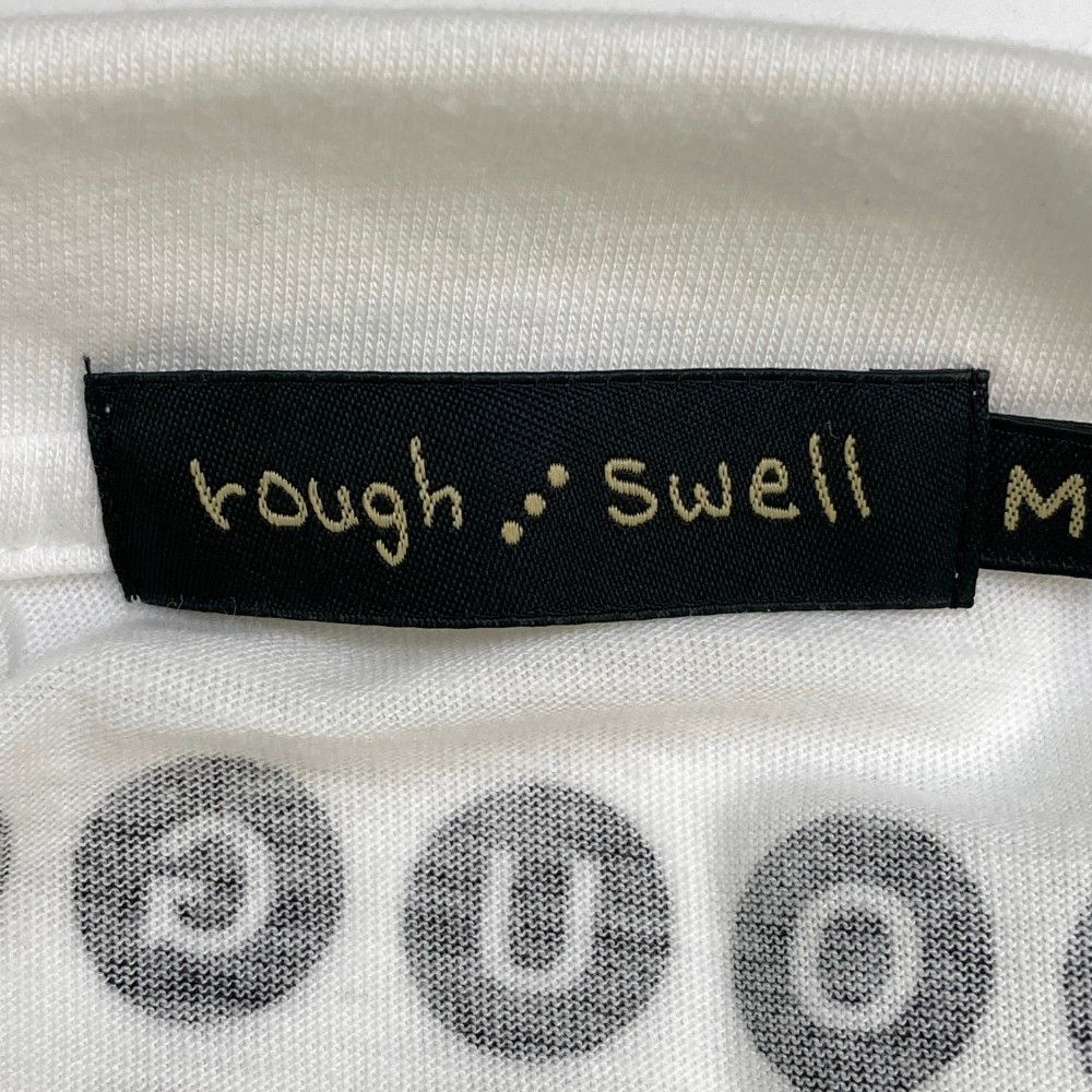 サイズ：M ROUGH&SWELL ラフアンドスウェル 半袖ポロシャツ ホワイト系