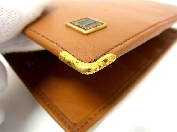 美品 dunhill ダンヒル レザー 二つ折り 財布 ウォレット 札入れ