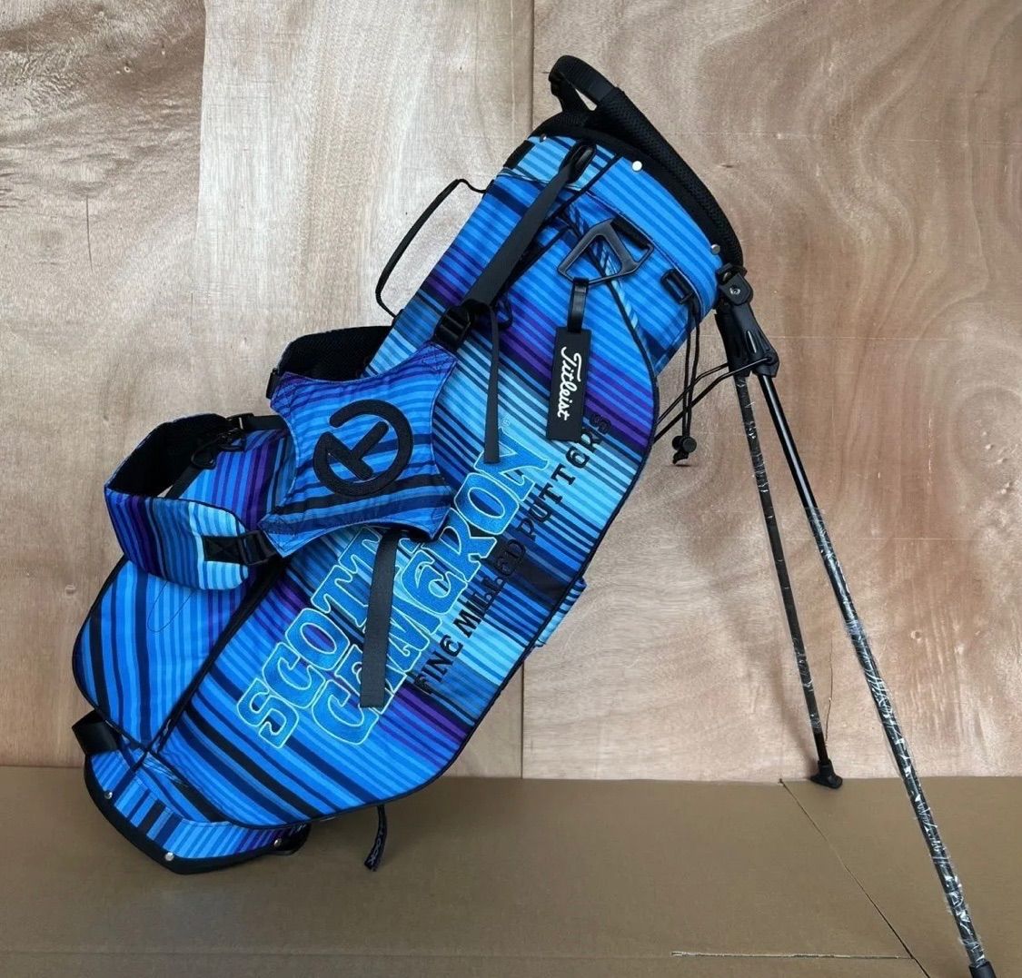 スコッティキャメロン ブラック×ティファニーブルー 中古キャディ