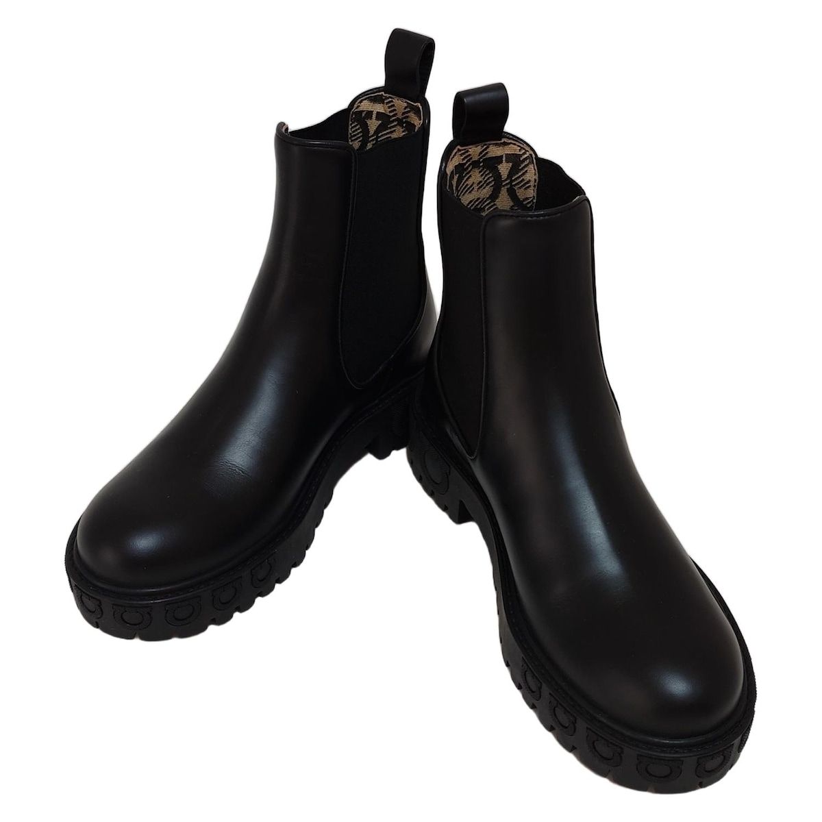 Feragamo/フェラガモ ショートブーツ フェラガモFerragamo☆ショート