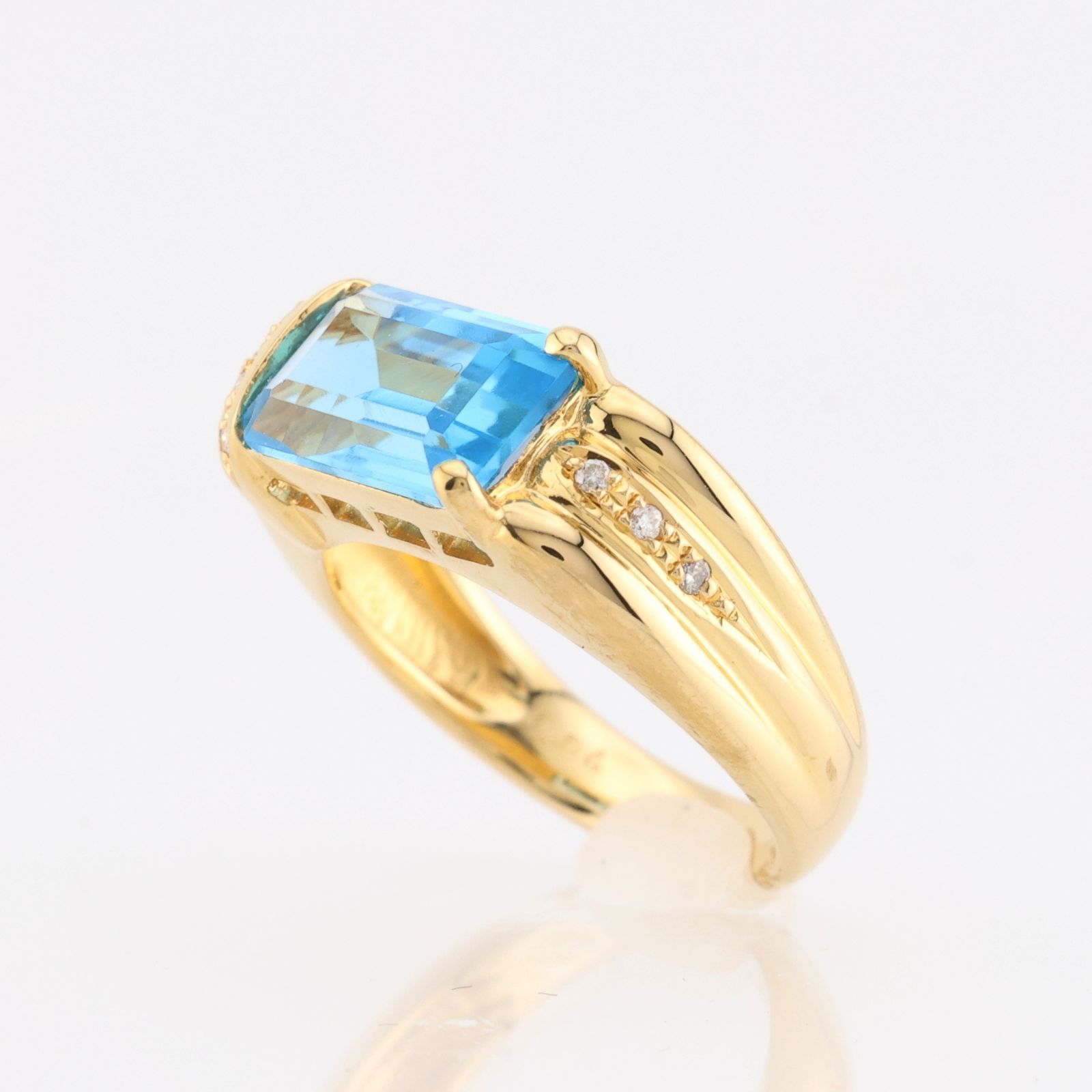 参考定価140,800円！》 K18 ゴールド ダイヤモンド 0.04ct
