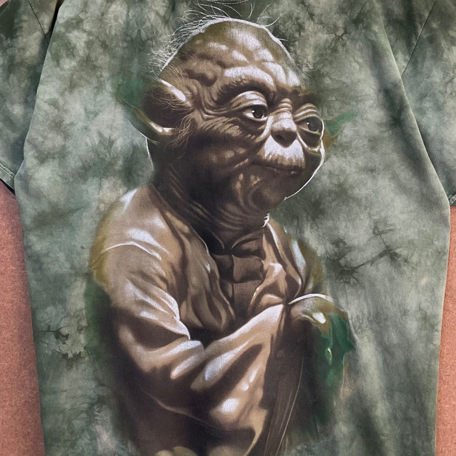 USA輸入古着 ヨーダYoda スターウォーズSTAR WARS半袖tシャツ緑L ...