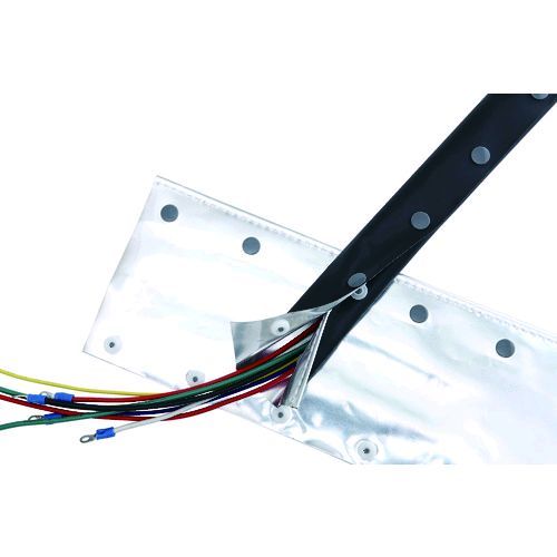 3営業日以内発送 ＴＲＵＳＣＯ OTF-40-5-R2 電磁波シールド結束チューブ ホックタイプ ４０Φ５ｍ OTF405R2 沖縄離島販売不可