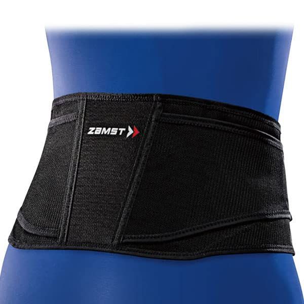 Color ブラック_Size 383402 M ザムスト 腰用サポーター ZW-4 ZAMST ブラック 383402 M