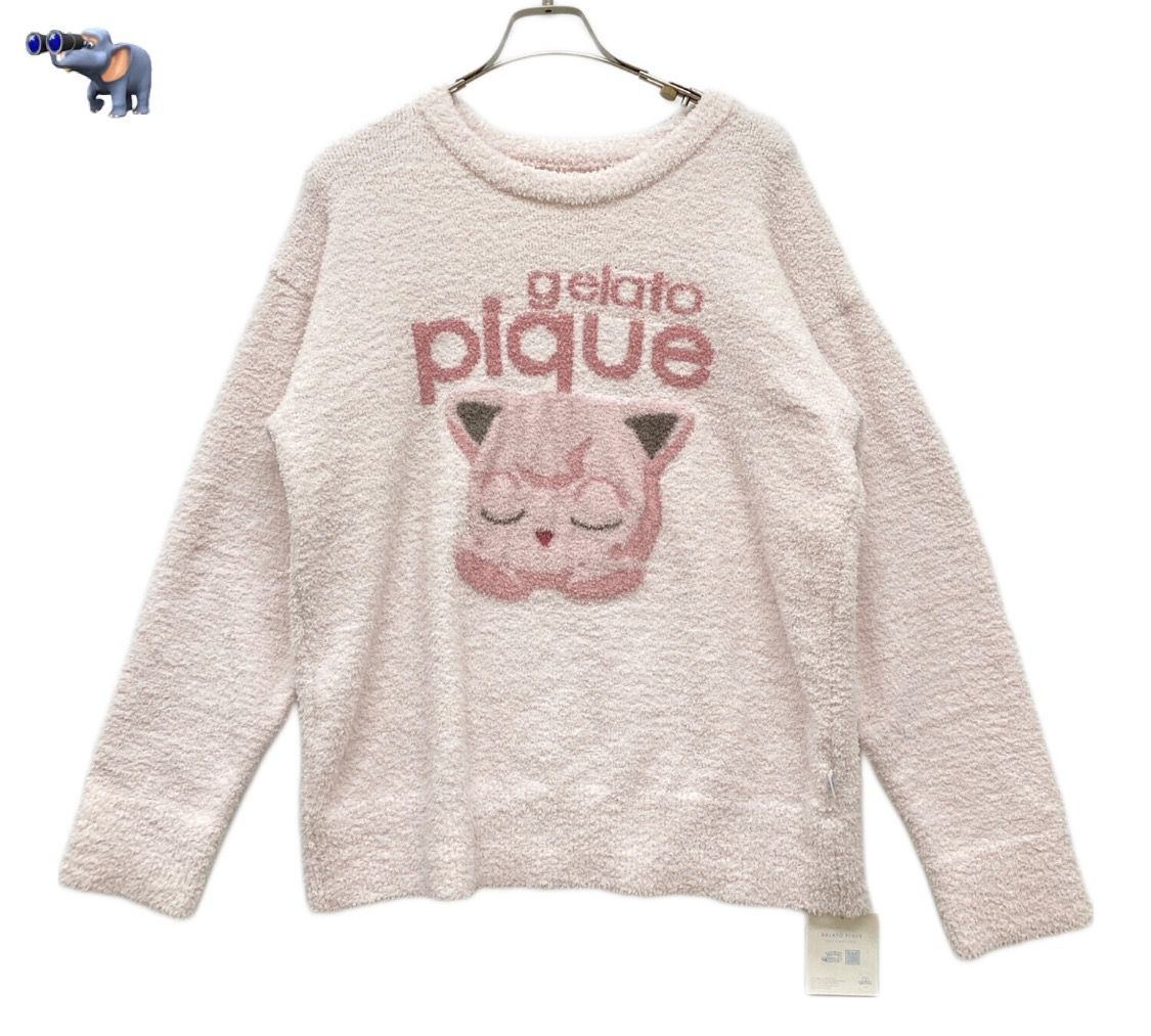 gelato pique ジェラートピケ スウェット シャツ アニメ ポケモン プリン コラボ レディース パジャマ