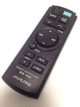 中古】アルパイン カーオーディオリモコン RUE-4187