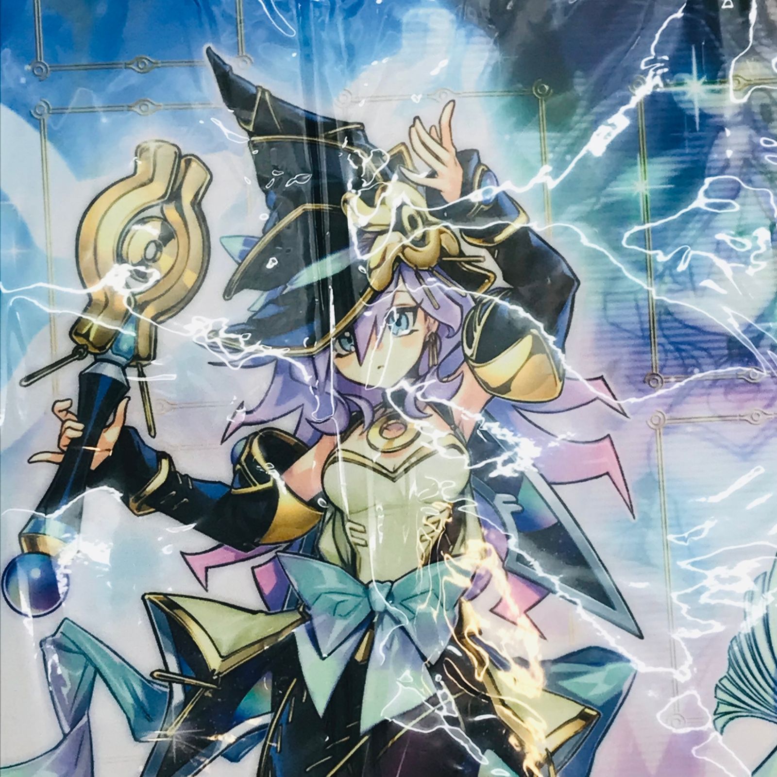 ★トレカサプライ 遊戯王OCG デュエルモンスターズ デュエルフィールド(プレイマット) 幻惑の魔術師＆幻惑の見習い魔術師 2024年1月遊☆戯☆王の日抽選景品