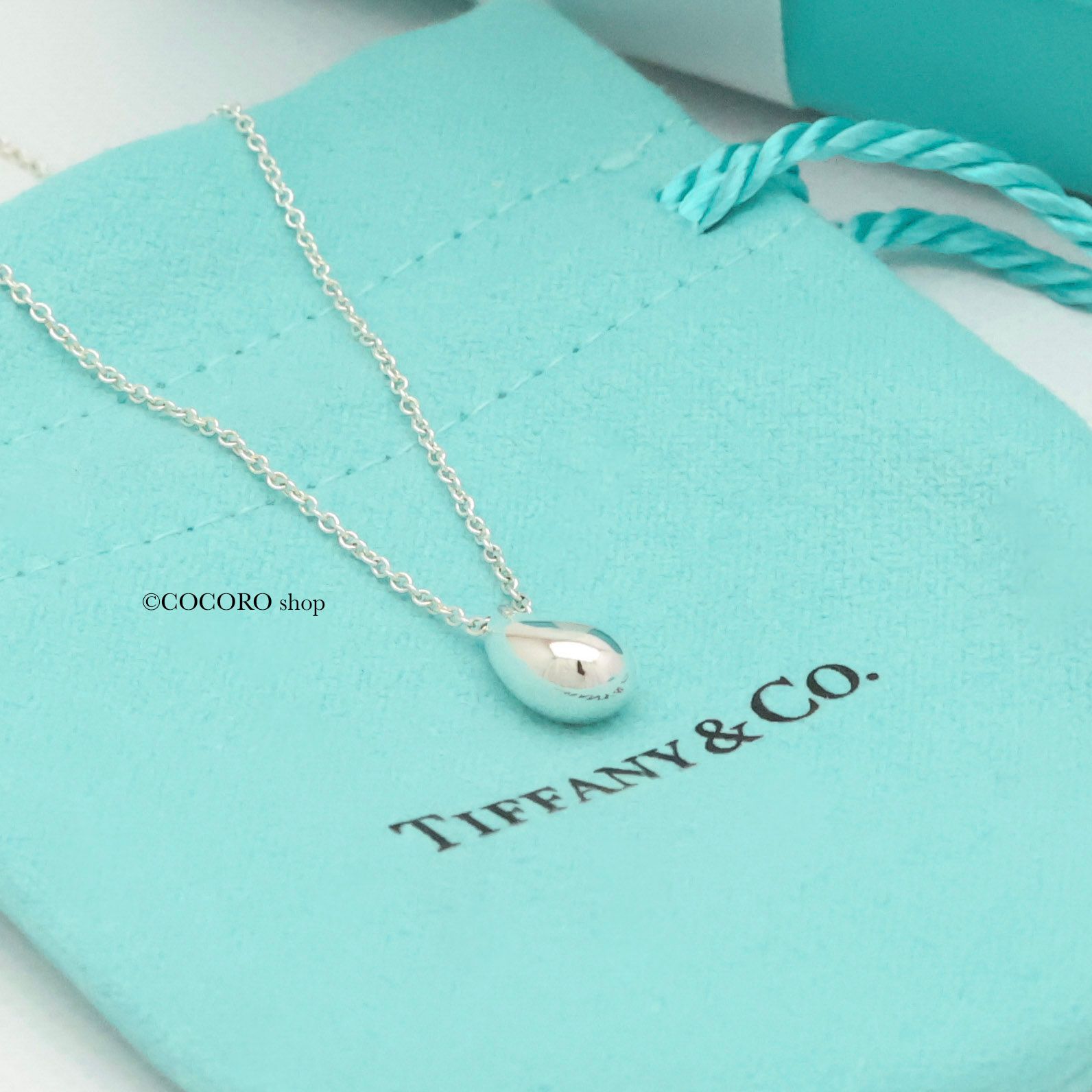 ティファニー エルサ・ペレッティ ティアドロップ ネックレス 750YG 楽天市場】Tiffany&Co. ティファニーエルサペレッティ ティア
