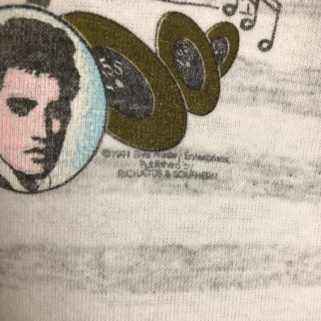 Elvis Presley】 バンドT USA 50/50 ブラック L Elvis Presley