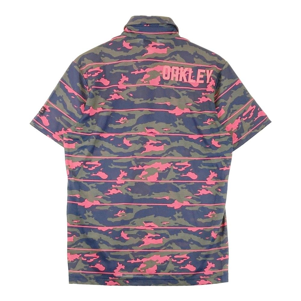 サイズ：M OAKLEY オークリー 434279JP 半袖ポロシャツ 迷彩