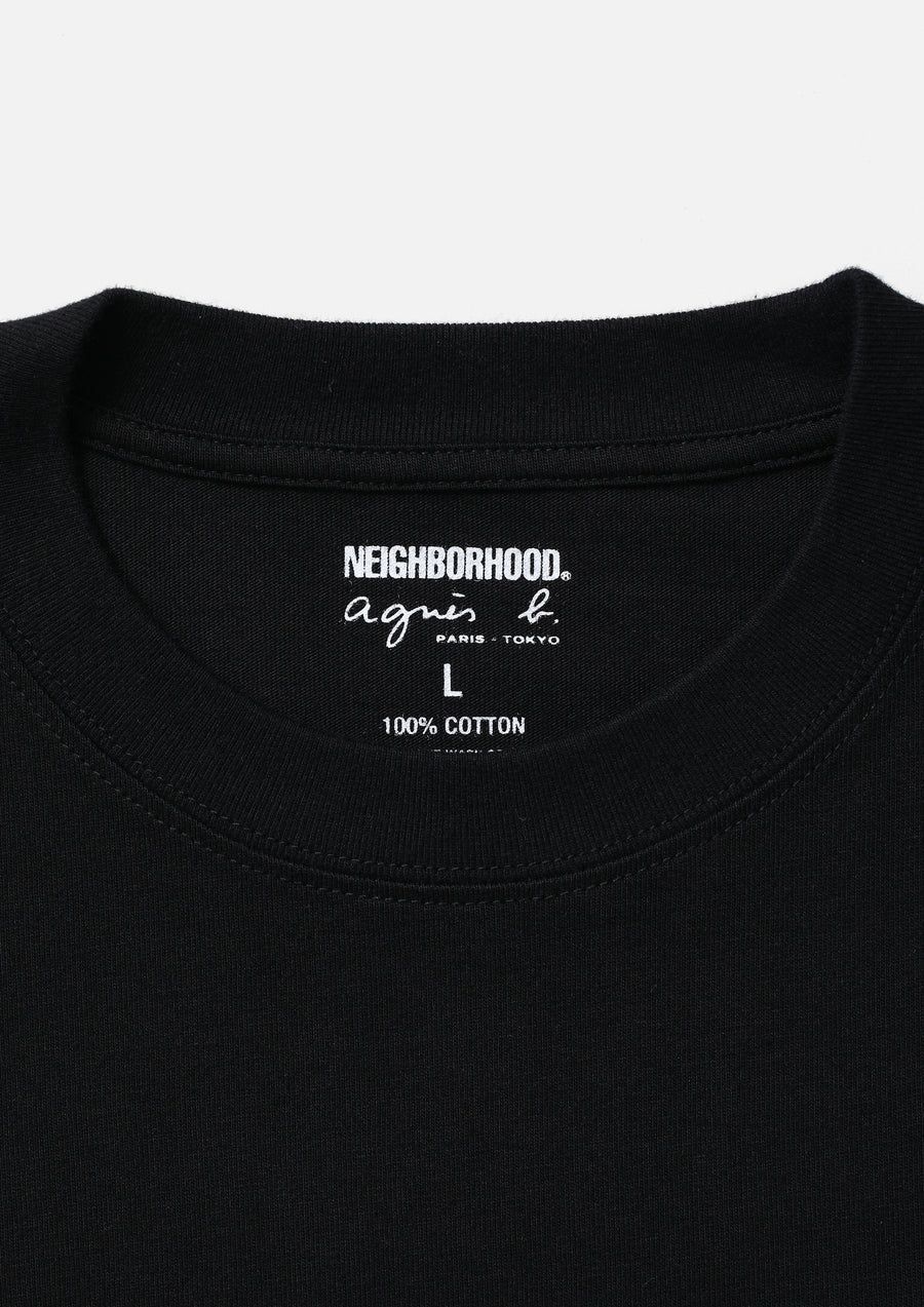 NEIGHBORHOOD X AGNES B. . CREWNECK SS-1 Tシャツ 2527270N-CSM08S