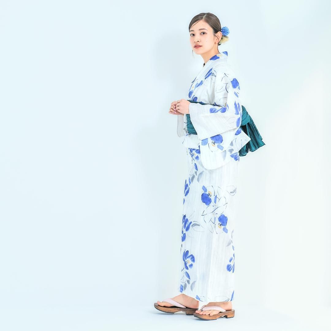 浴衣 兵児帯付き