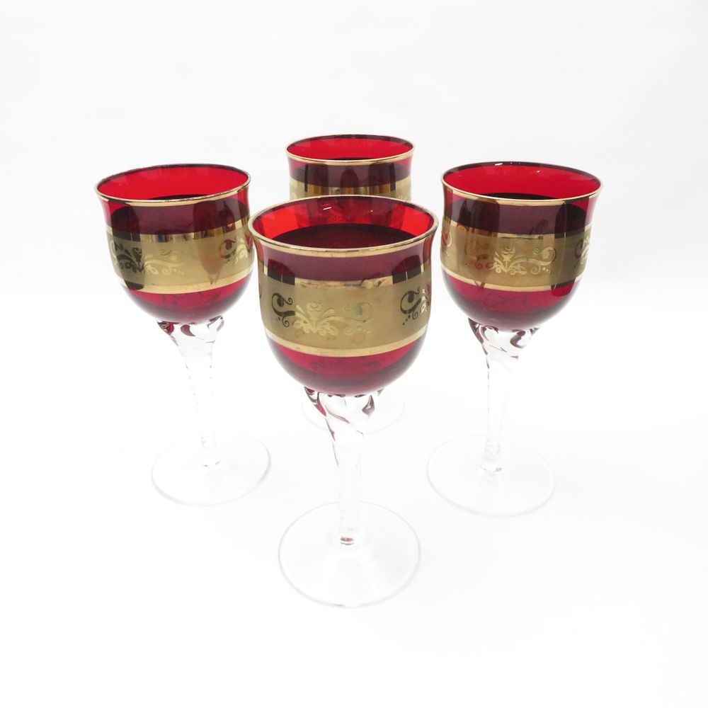 ベネチアンワイングラス4客セット 【公式通販】