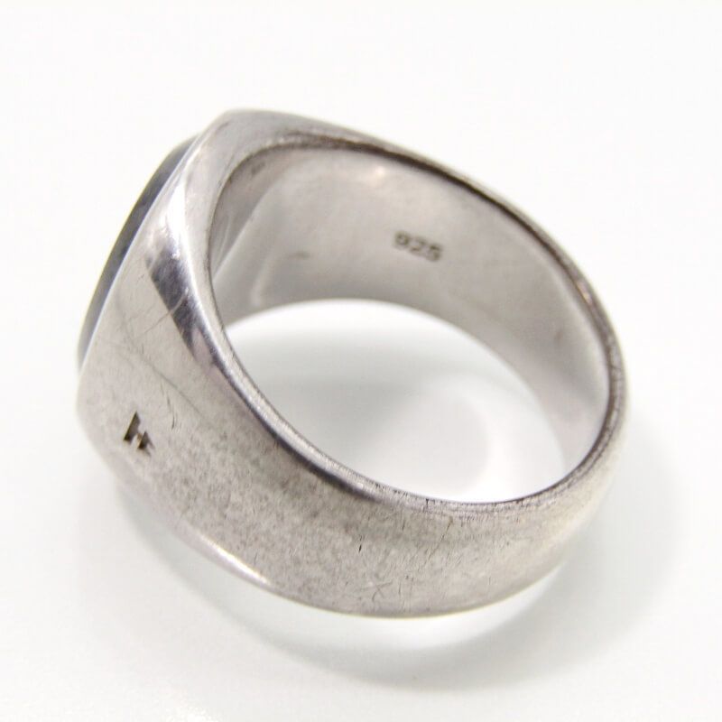 TOMWOOD トムウッド リング Oval Larvikite Ring #54 オーバル