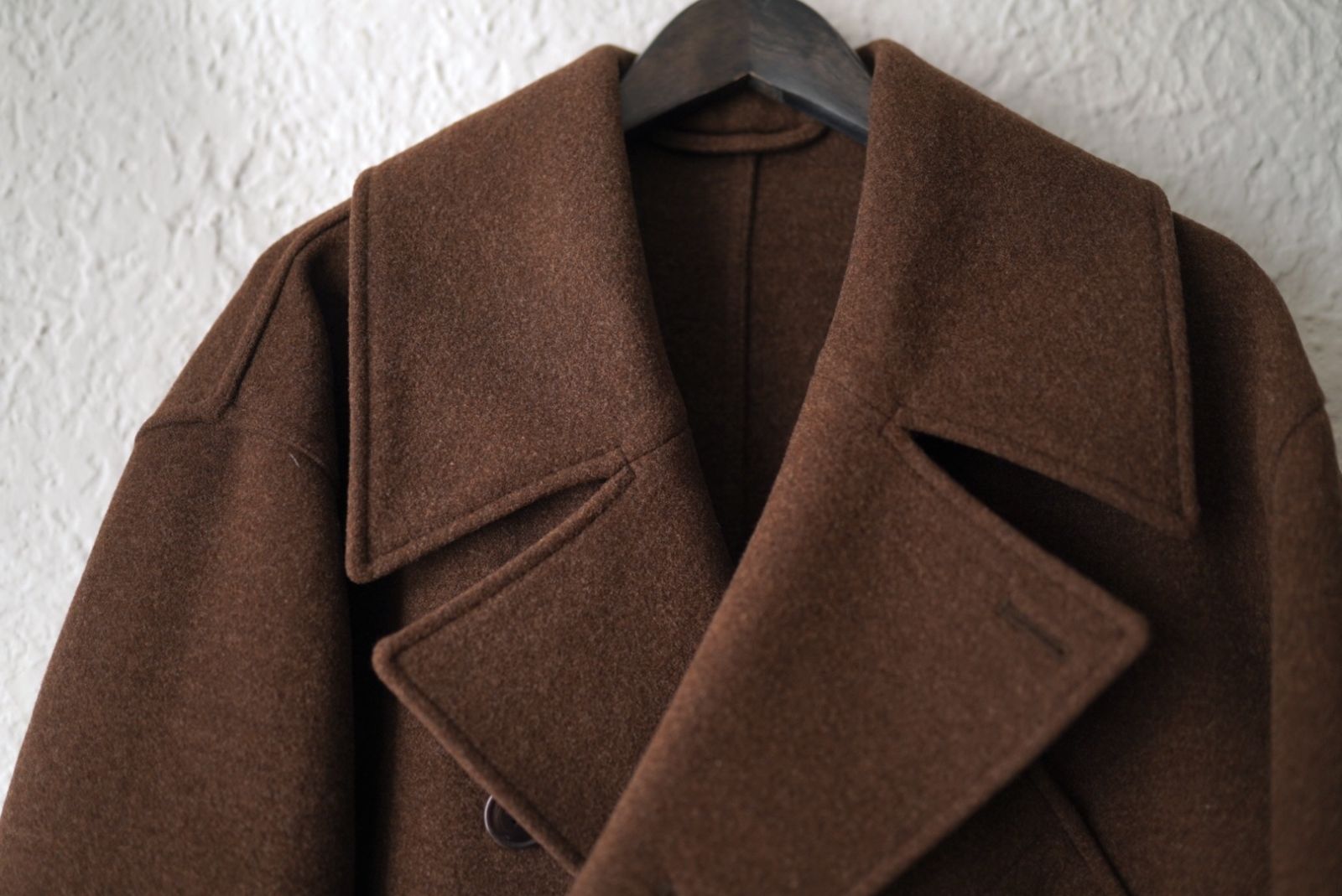 24AW DISPATCH PEACOAT メルトンウールPコート / LEMAIRE(ルメール 