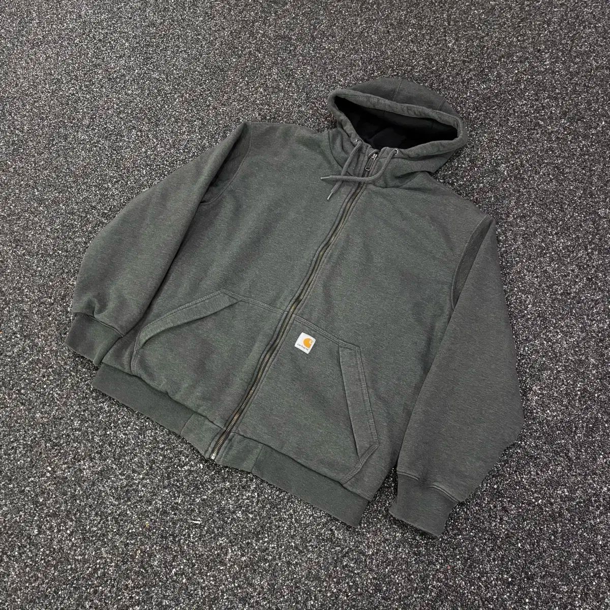Carhartt グレー フード付きジャケット Carhartt WIP OG Active ジャケット | グレー | FARFETCH JP