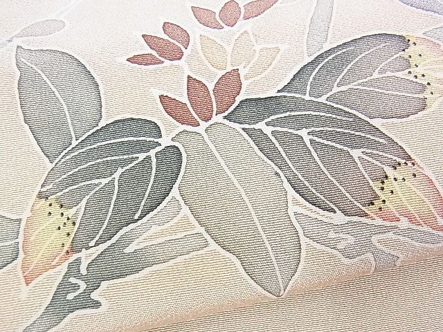 平和屋野田店□訪問着 単衣 京友禅 枝花文 暈し染め 逸品 n-yc2850 ...
