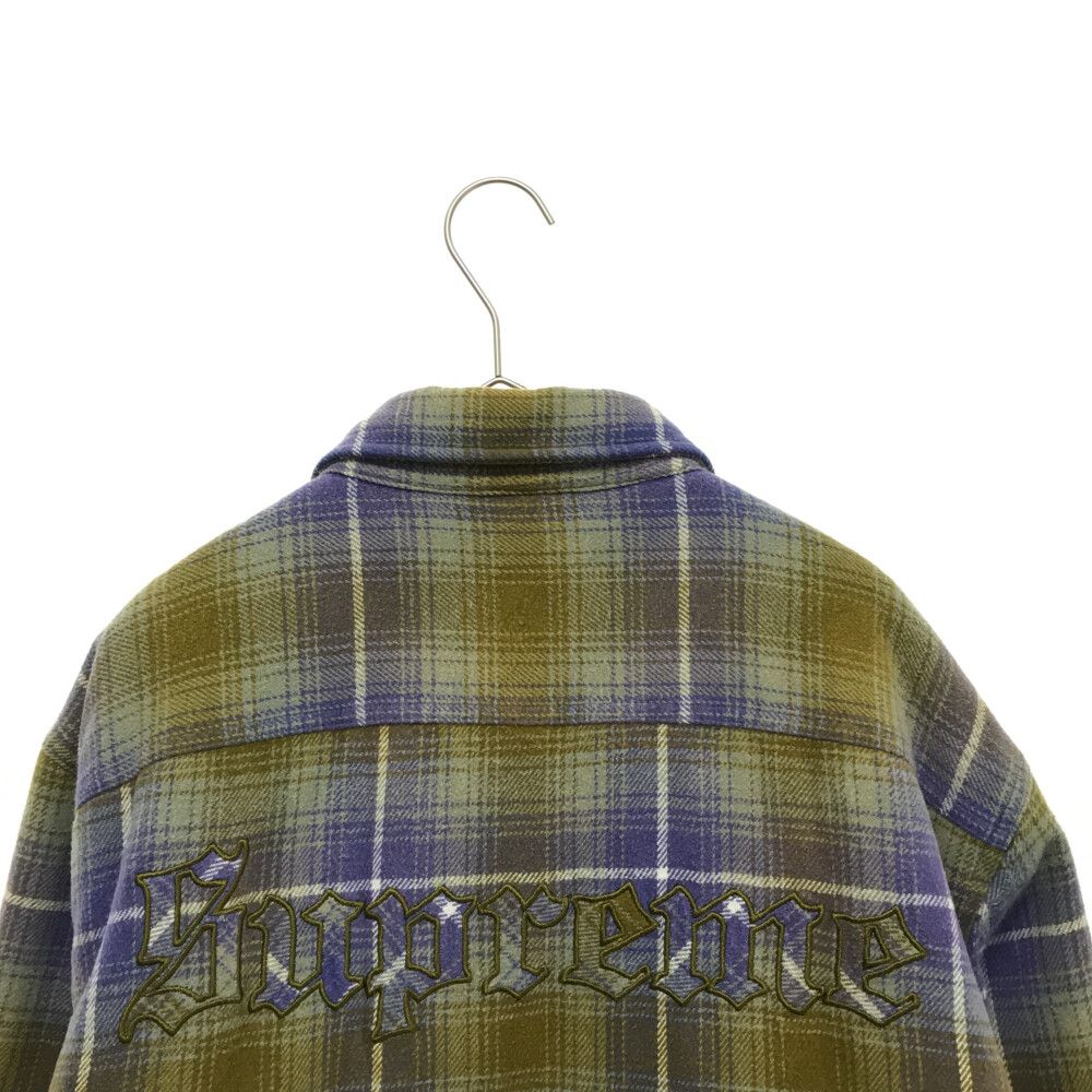 SUPREME (シュプリーム) 22AW Shearling Lined Flannel Shirt