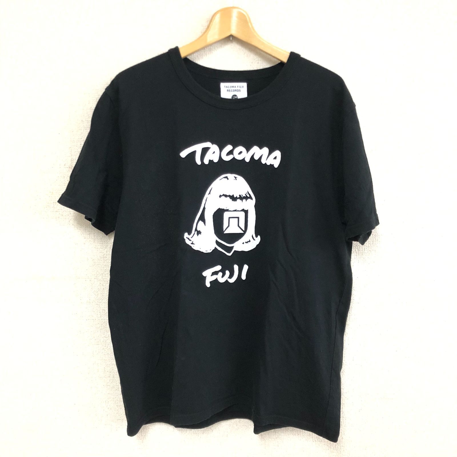 TACOMA FUJI RECORDS Tシャツ ブラック メンズ Lサイズ タコマフジ