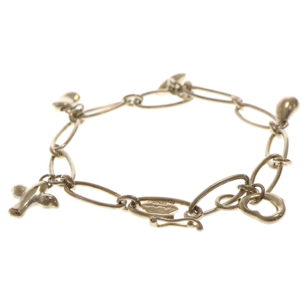 TIFFANY&Co (ティファニー) 5チャーム ブレスレット SV925 シルバー