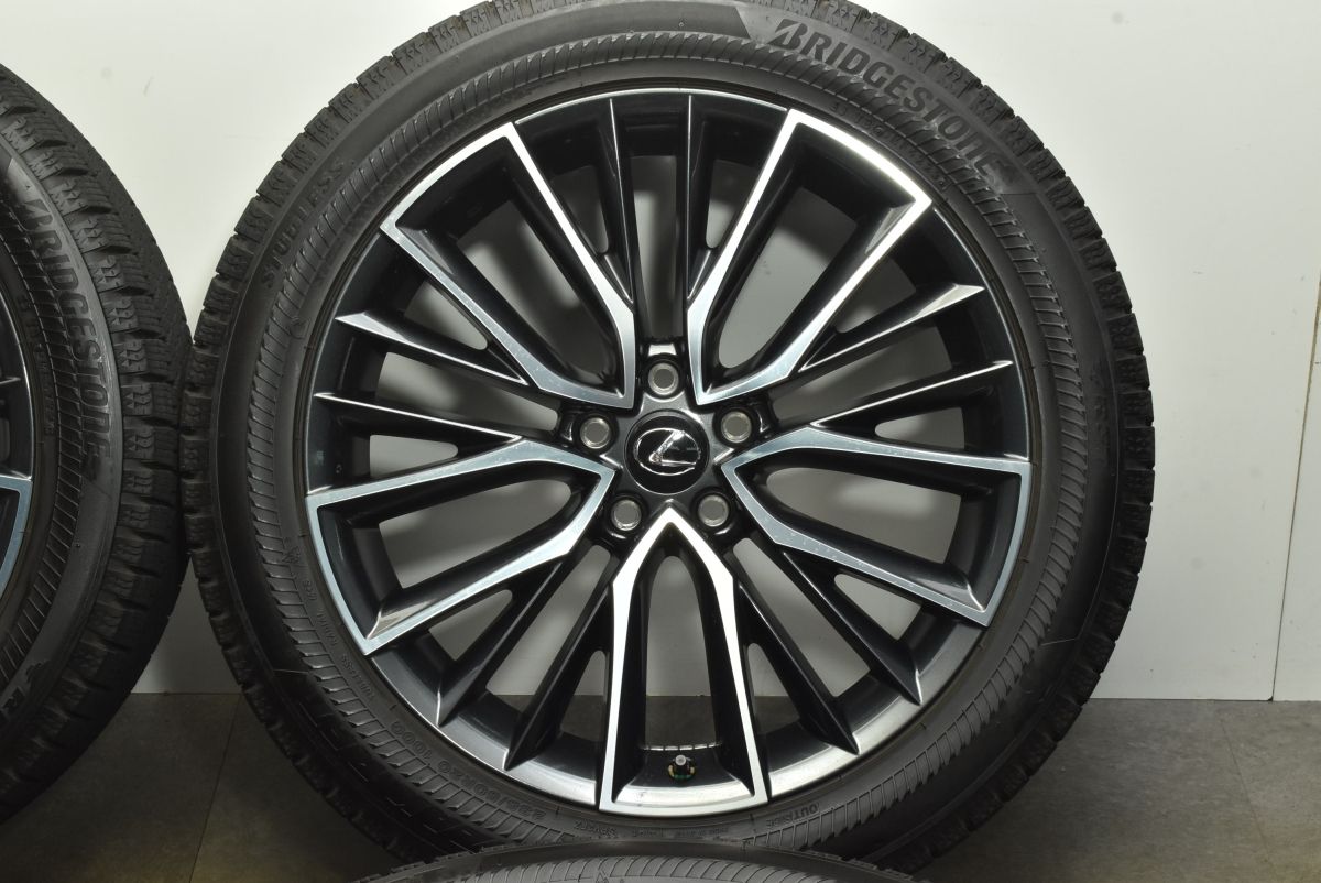 バリ溝 2023年製】レクサス NX バージョンL 純正 20in 7.5J +35
