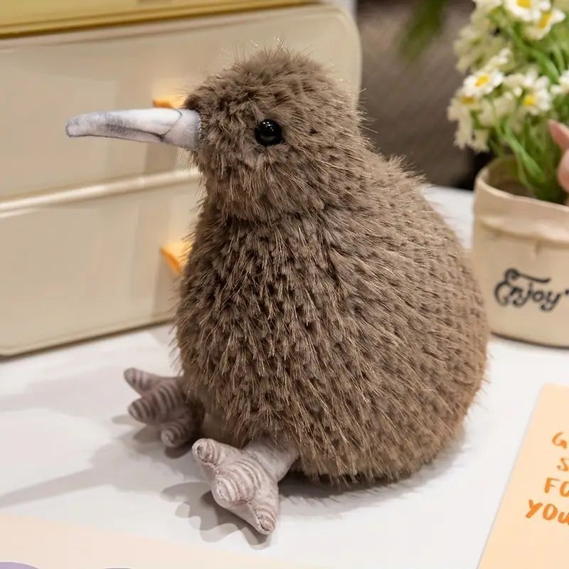 新品! 【リアルでかわいいキウイバードぬいぐるみ】ふわふわ感