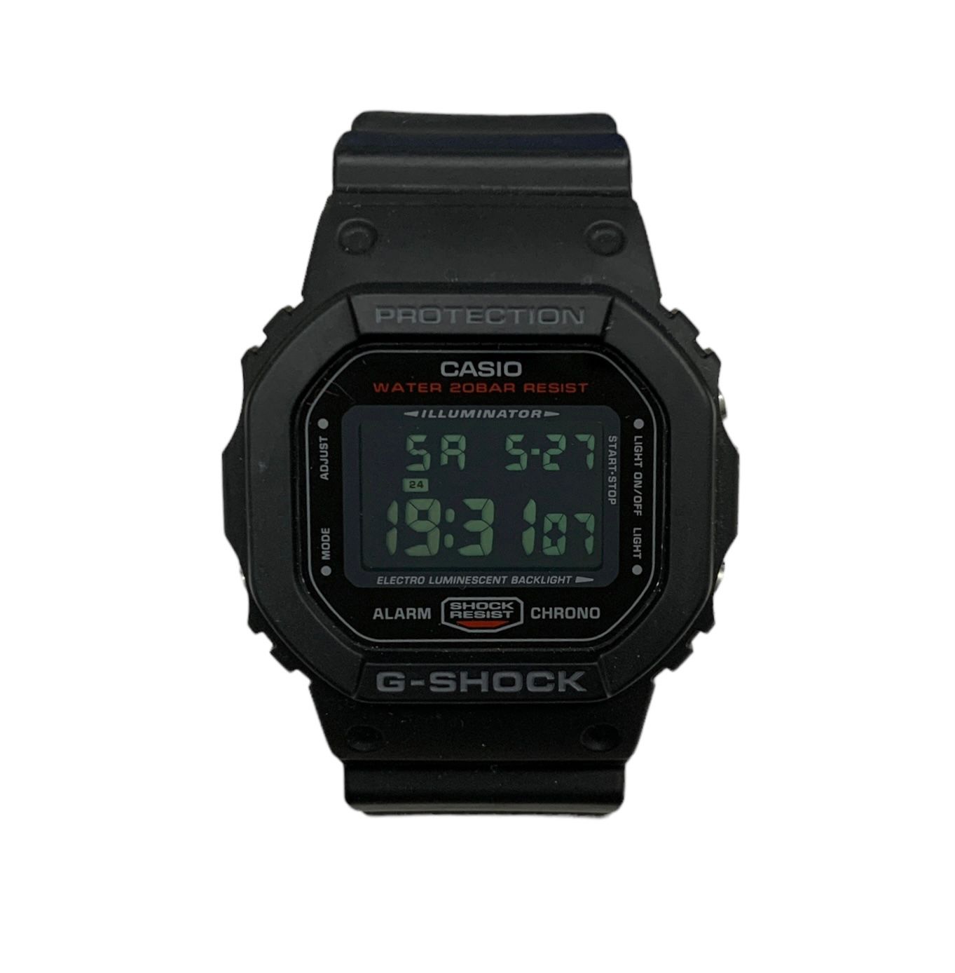 CASIO (カシオ) G-SHOCK Gショック デジタル腕時計 DW-5600HR ブラック