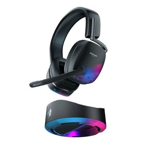 【美品】ROCCAT SYN MAX AIR ワイヤレスゲーミングヘッドセット 動作保証　ROCCAT Syn Max Airドック付ワイヤレス 3D Audio RGBゲーミングヘッドセット
