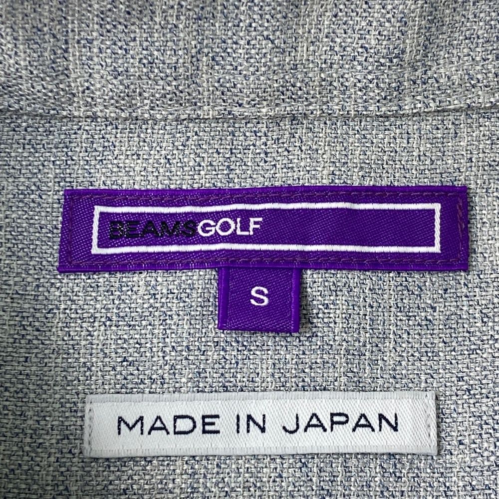 サイズ：S BEAMS GOLF ビームスゴルフ ノースリーブポロシャツ