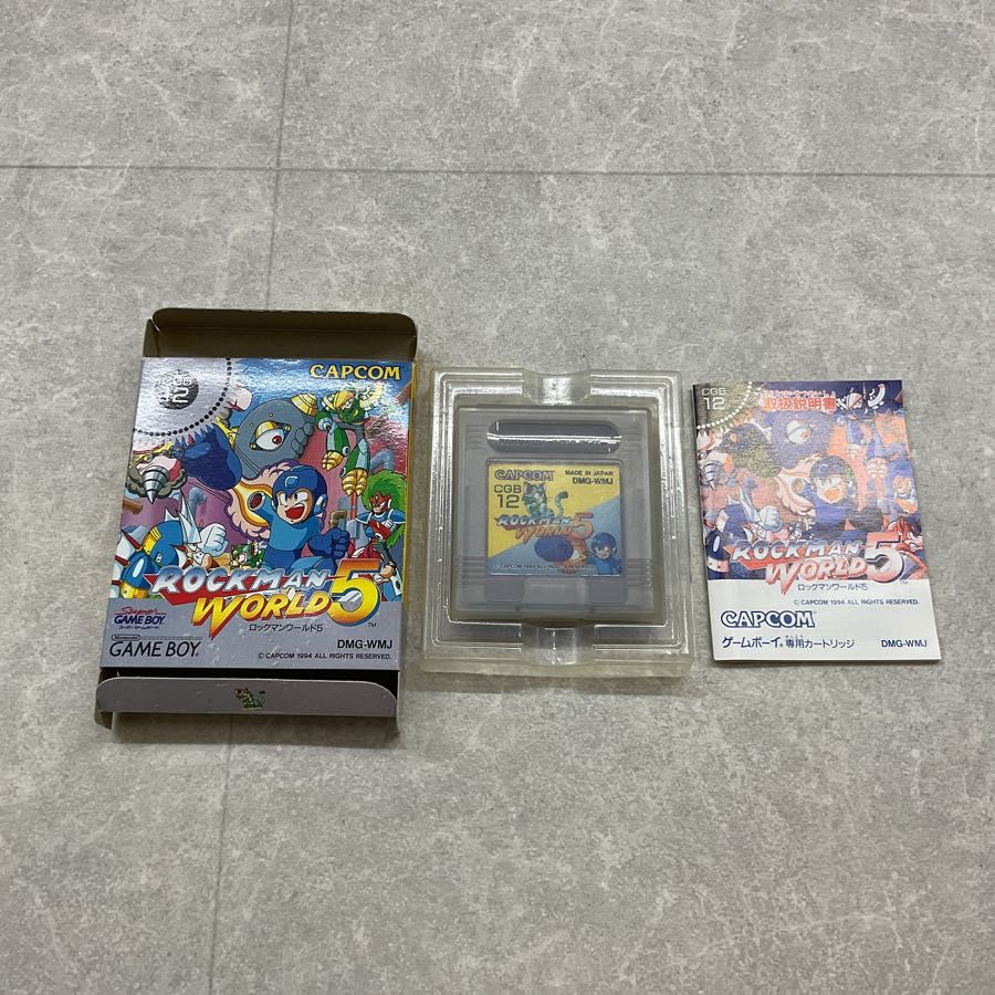 ゲームボーイ/GB/ ロックマンワールド5 ROCKMAN WORLD5 カセット
