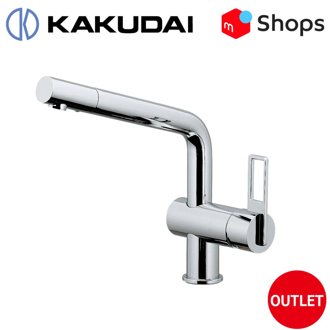 カクダイ KAKUDAI 洗面 シングルレバー混合栓 寒冷対応品 _ 117-028K