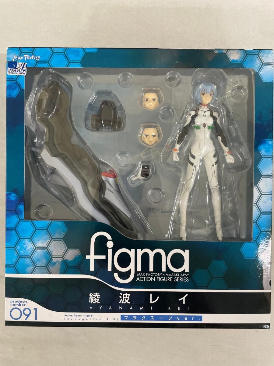 未開封　figma ヱヴァンゲリヲン新劇場版：破 綾波レイ プラグスーツver. Amazon.co.jp: figma ヱヴァンゲリヲン新劇場版:破 綾波レイ