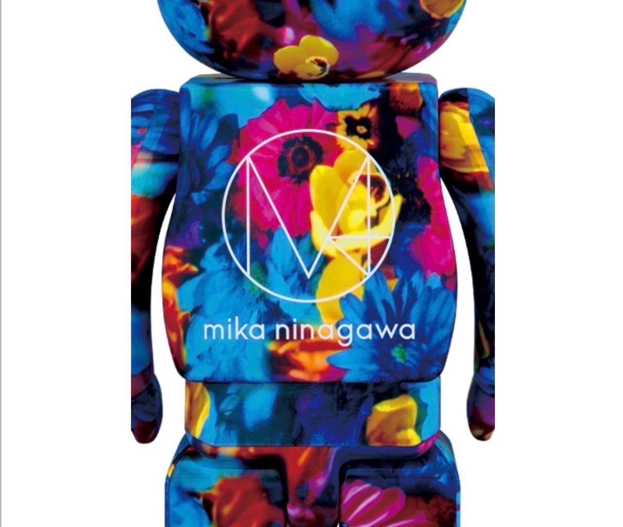 MEDICOM TOY - 数量限定 mika ninagawa Anemone 400%ベアブリック未使用 BE@RBRICK M / mika ninagawa Anemone 100％ & 400％ ベア