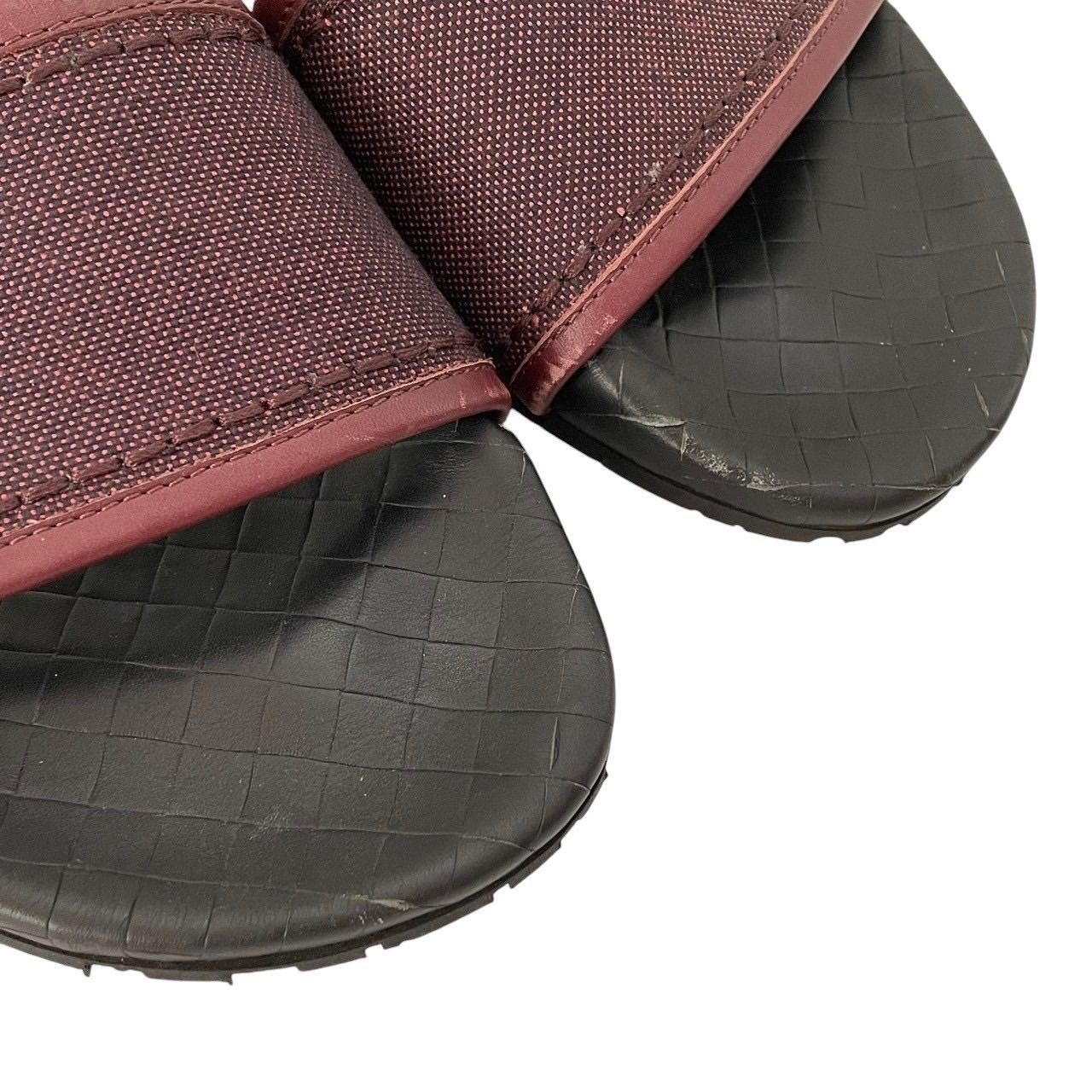 BOTTEGA VENETA ボッテガヴェネタ サンダル ボルドー 赤系