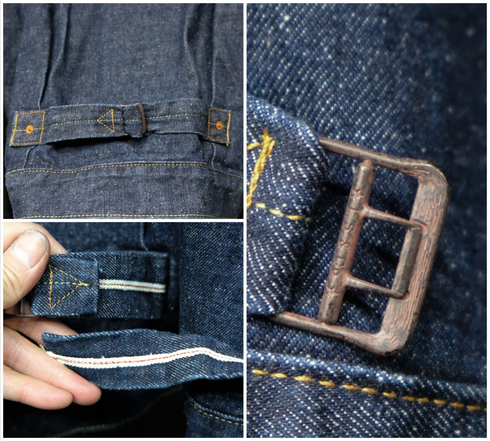 LEVI'S PREMIUM type1 デニムジャケット Lサイズ 赤耳 1st