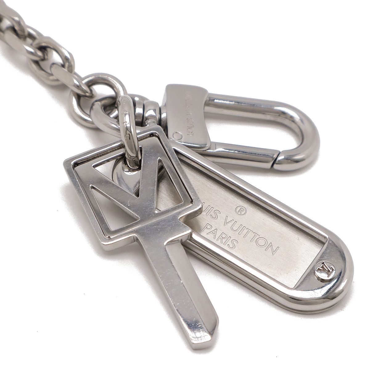LOUIS VUITTON ルイ ヴィトン ポルトクレ シェンヌ Vスクエア キー  