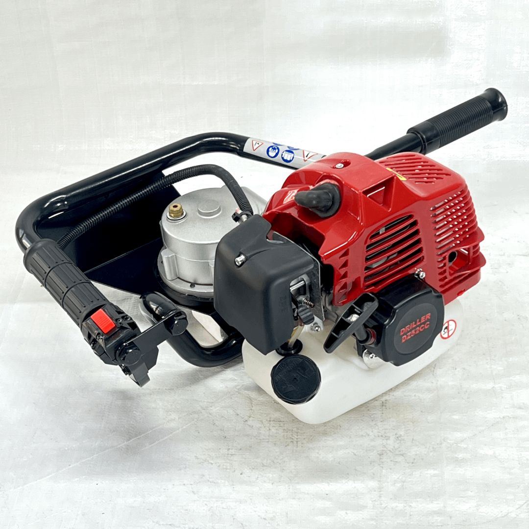 穴掘り機 52cc 2サイクル エンジンオーガー アースオーガー ドリル無し