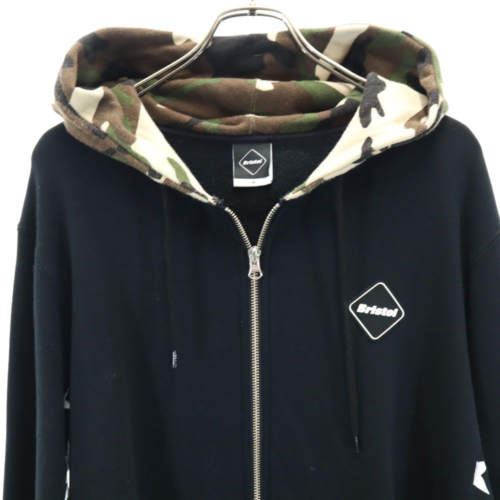 ブリストル 日本製 長袖 ジップパーカー M ブラック系 Bristol SOPH