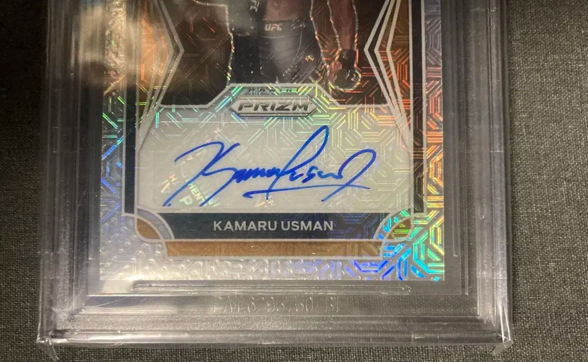 ufc SELECT　カマルウスマン　サインカード ufc SELECT カマルウスマン サインカード 2023 Panini Select