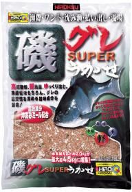 ヒロキュー 集魚材 磯グレSUPER浮かせ 1ケース12個入り 配合エサ 磯釣り 撒き餌