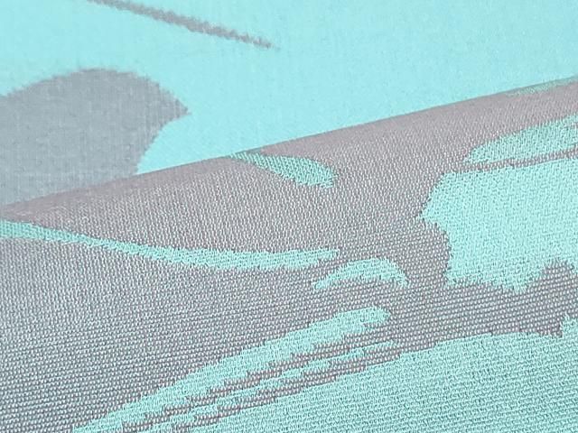 平和屋着物○世界的人形師 辻村寿三郎 ジュサブロー 六通柄袋帯 舞蝶文