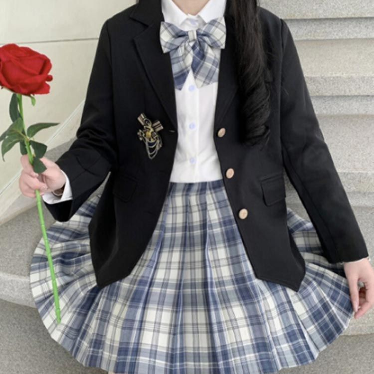 jk服 スーツ コスプレ衣装 制服 セット 制服 女子高生 スクール 文化祭 ...