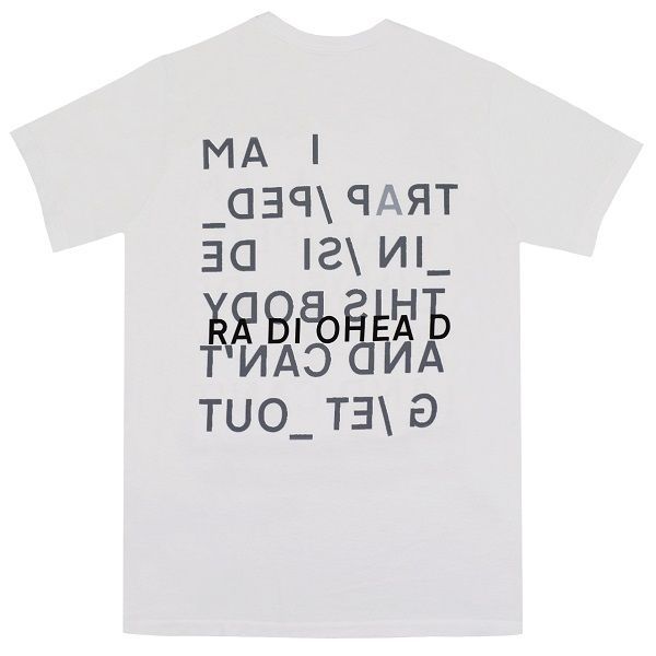 RadioheadレディオヘッドXL反転プリント