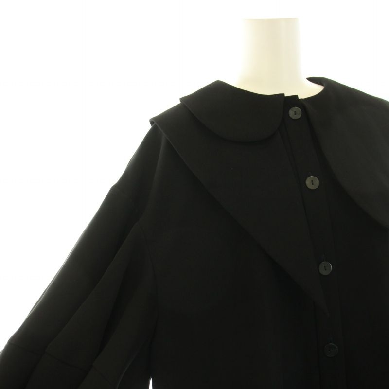 トップス ENFOLD ASYMMETRY-BLOUSE ENFOLD - ASYMMETRY-COLLAR BLOUSE / ブラウス / ホワイト / 2024SS