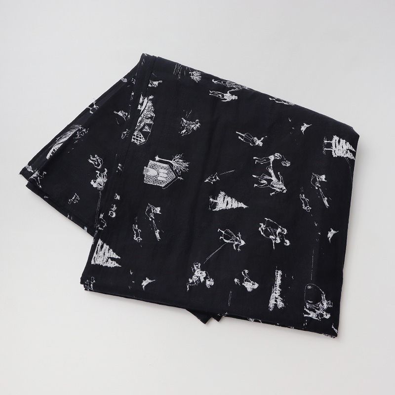 美品 オールドマンズテーラー R&D.M.Co- WEEKEND HILL GAUZE SHAWL