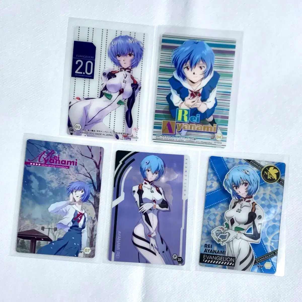 エヴァンゲリオン レイ ウエハースカード トレカ