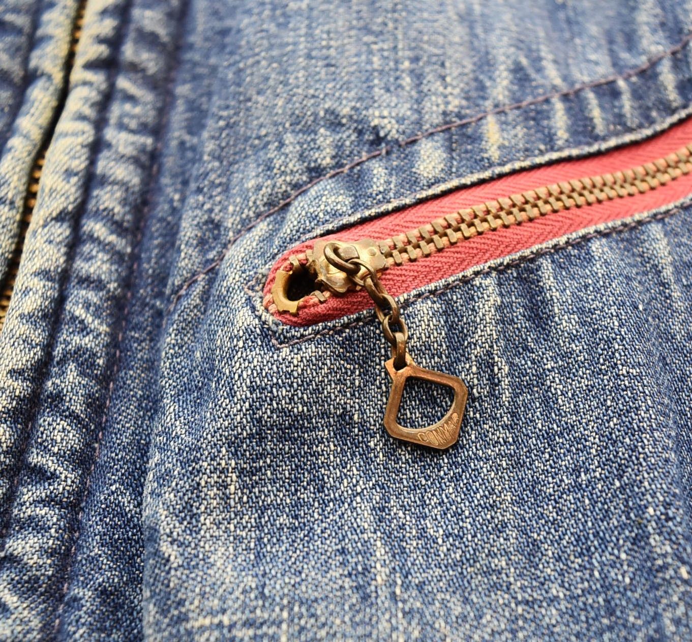 ANVIL 50s 60s ビンテージ デニムブルゾン ブランケットライナー ANVIL