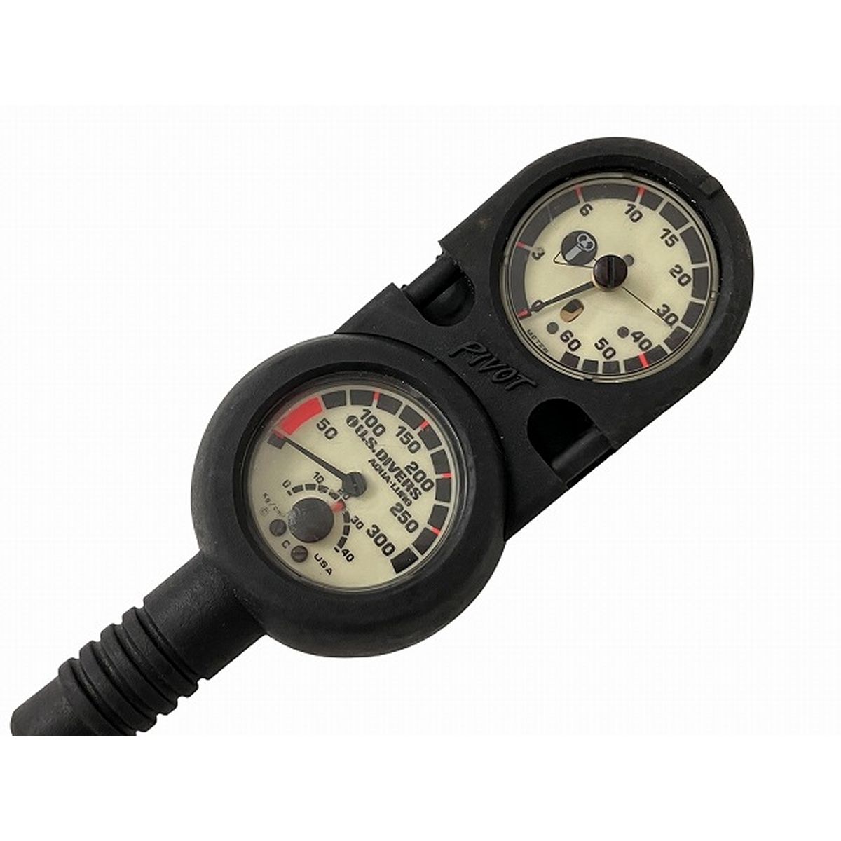 MARES レギュレター Aqua Lung コンパス ゲージ付 オクトパスなし ダイビング 機材 スキューバ マレス アクアラング ジャンク O10474416